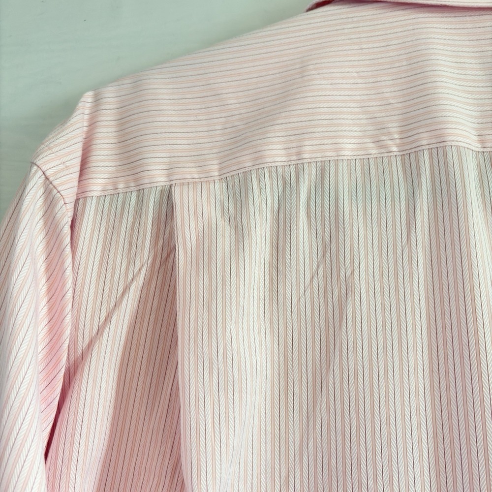 Tommy Bahama Mens Casual Button Down Shirt Long Sleeve Pink Plaid Cotton Medium - Picture 4 of 13